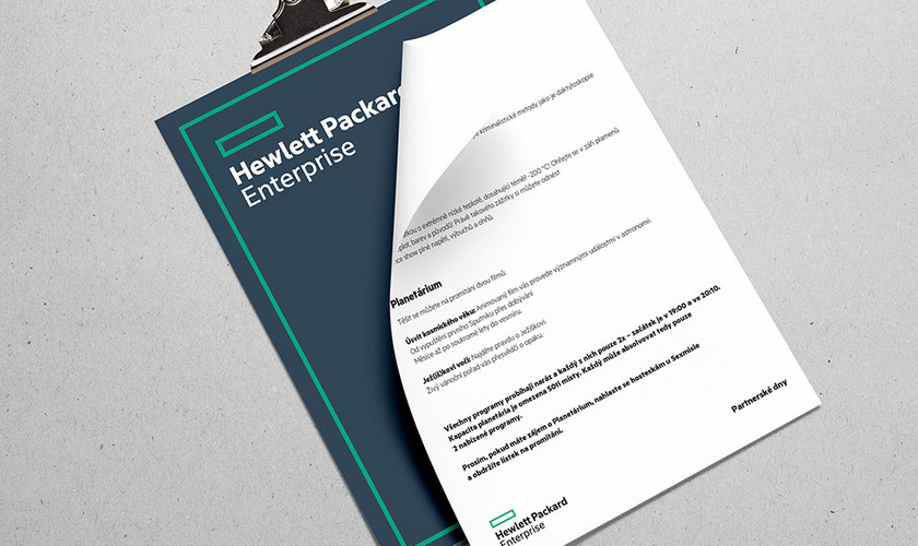 Hewlett Packart Enterprise - desky